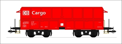 BuBi Model TT40156 - TT - Selbstentladewagen, DB Cargo, Ep. VI